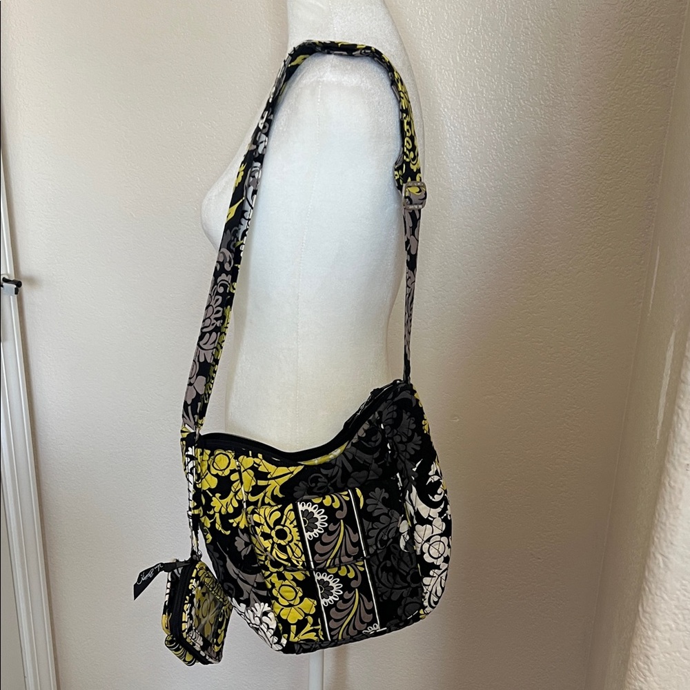 Retired Vera Bradley Baroque shoulder bag purse with wristlet NEW